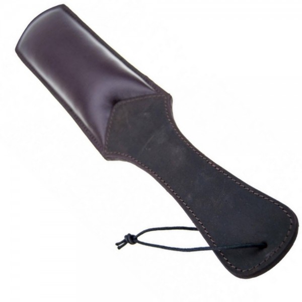 Bound Nubuck Leather Paddle