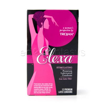 Elexa stimulating condoms