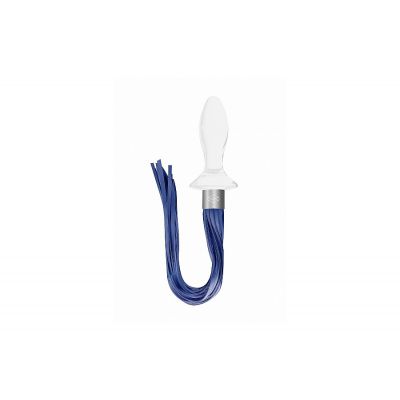 Chrystalino Glass Plug with Tail