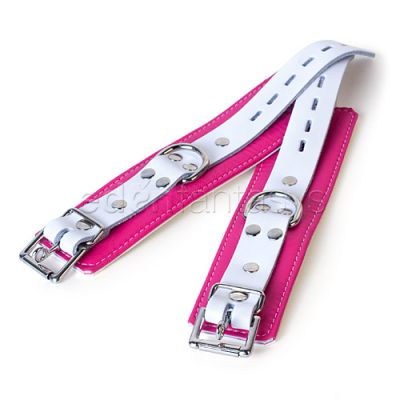 Pink candy jaguar cuffs