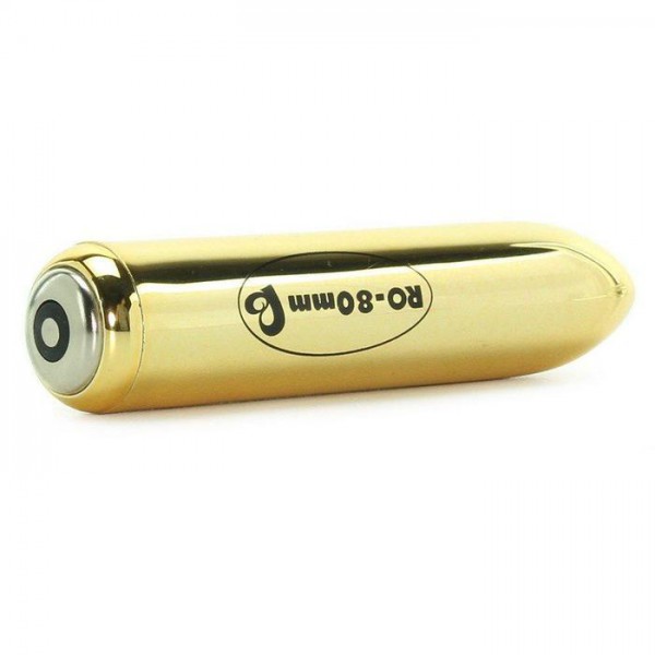 80mm Rechargeable Bullet Gold