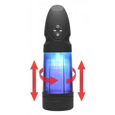 LoveBotz Strobe Multi Function Rechargeable Male Stroker