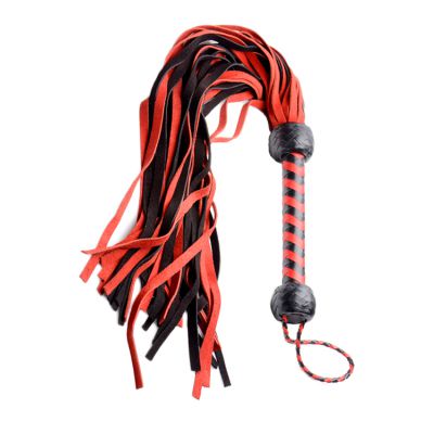 Mistress by Isabella Sinclaire 30 Premium Suede Flogger with Wrist Strap