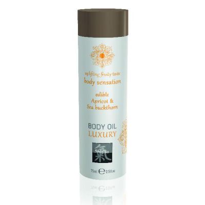 Shiatsu Luxury Body Oil Edible Apricot Sea Buckthorn
