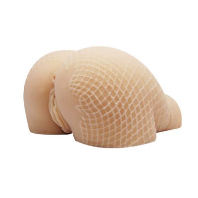 Fishnet pussy and ass