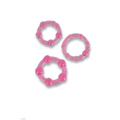 California Exotic Silicone Cock Rings set of 3