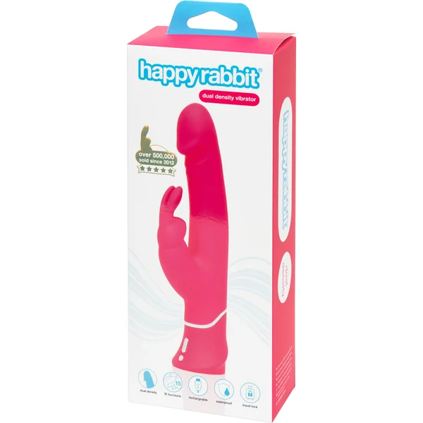 Happy Rabbit Realistic Dual Density Rechargeable Rabbit Vibrator — image 21 of 25