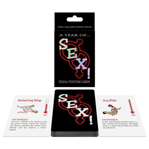 A Year of Sex! Sexual Position Card Game — image 5 of 6