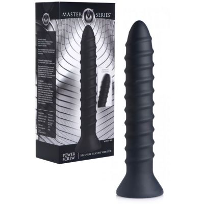 Master Series Spiral Silicone 8 Vibrator