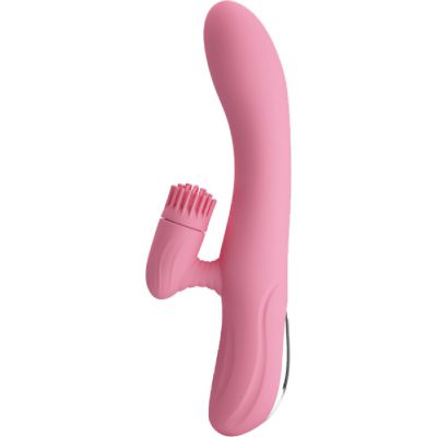 Pretty Love Rechargeable Chris 7 Function Vibrator Light Pink