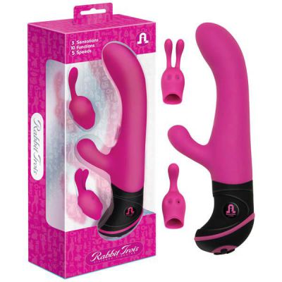 Rabbit Trois G spot and Clitoral Vibrator
