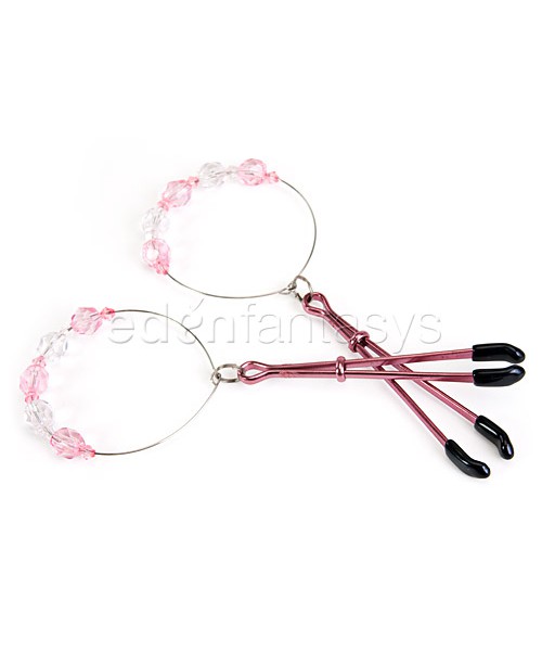 Beaded nipple clamps
