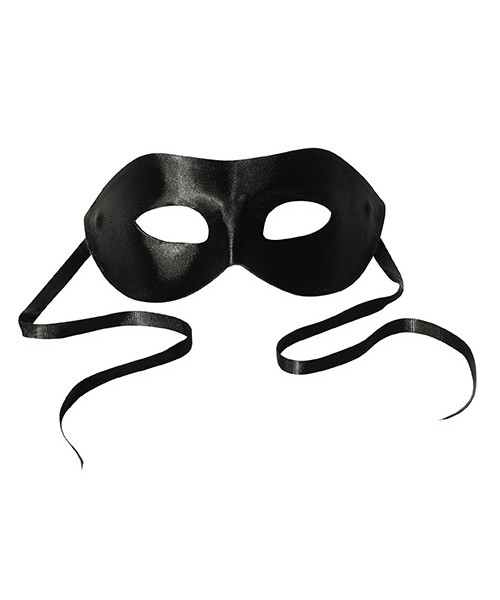 Midnight satin mask