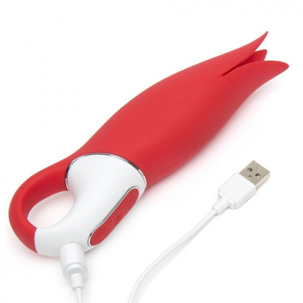 Satisfyer Power Flower 7.4" Silicone Clitoral Vibrator