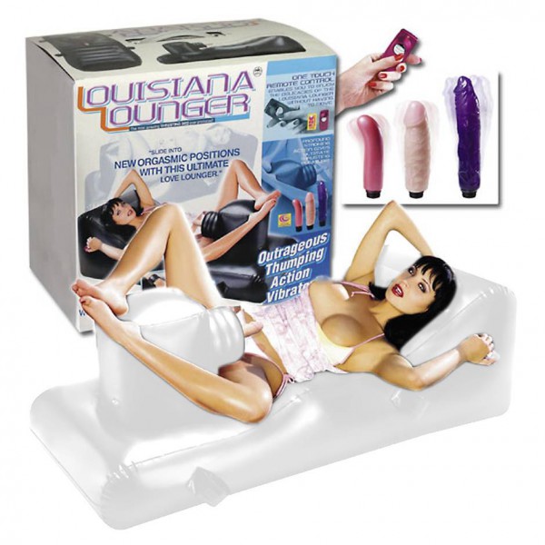 Louisiana Lounger Inflatable Thrusting Sex Toy Machine