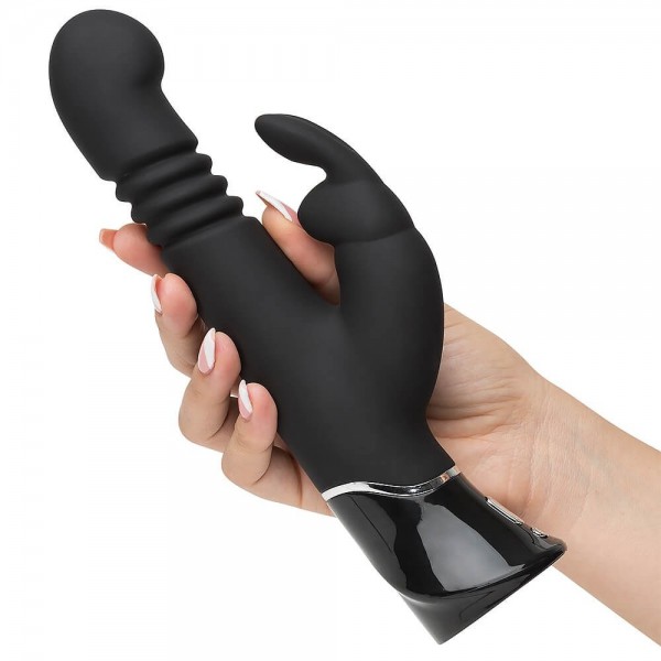 Fifty Shades Greedy Girl Thrusting 9" Rabbit Vibrator