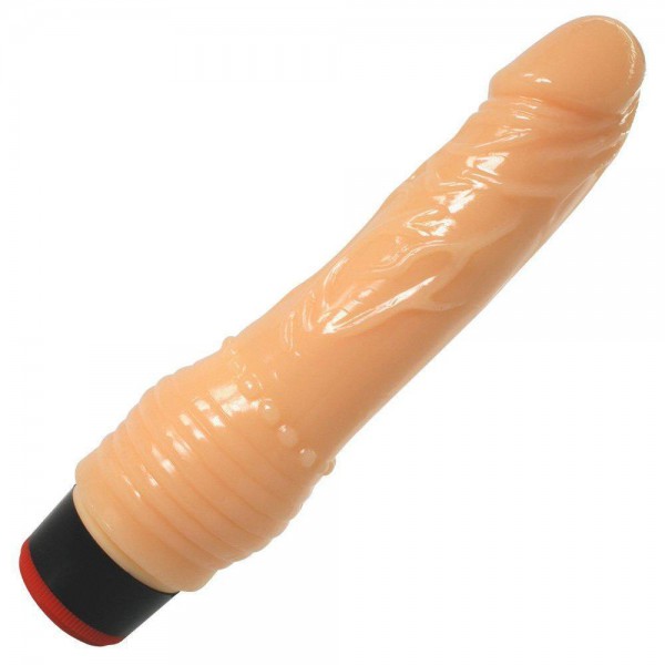 Flexible Vibrating Dildo - Generously Textured! — image 7 of 7