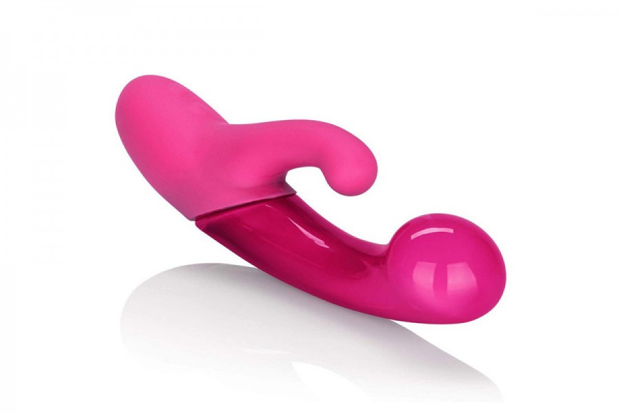 Opal Vibrating Glass Rabbit