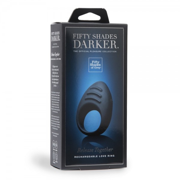 Fifty Shades Darker Release Together USB Rechargeable Love Ring
