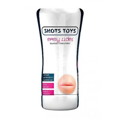 Shots Toys Easy Rider Squeeze Masturbator Mouth