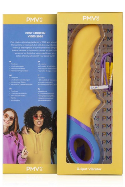 PMV20 Tone 9.1" Ribbed G-Spot Vibrator