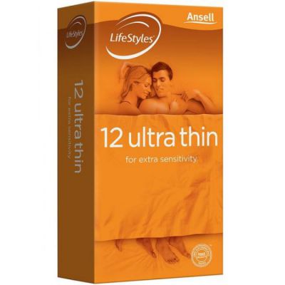 Ansell Lifestyles Ultra Thin Condoms