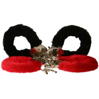 Furry Fun Cuffs Black
