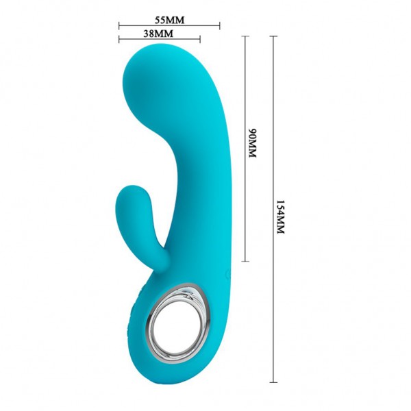 Pretty Love - Chris Vibrating Rabbit (Teal)