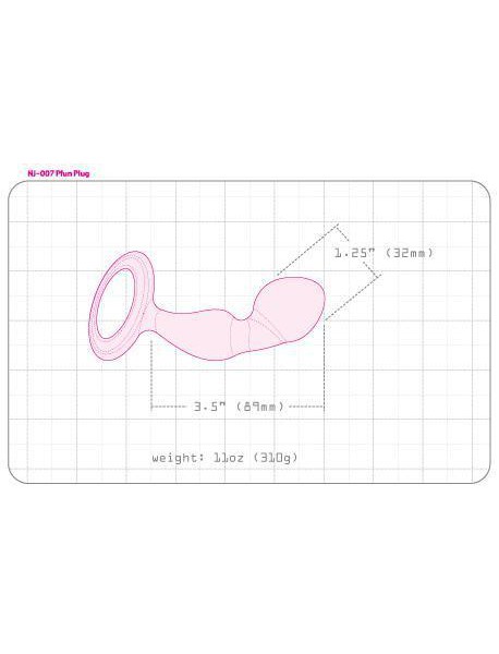 njoy Pfun Plug  | Stainless Steel Prostate Massager & Anal Dildo