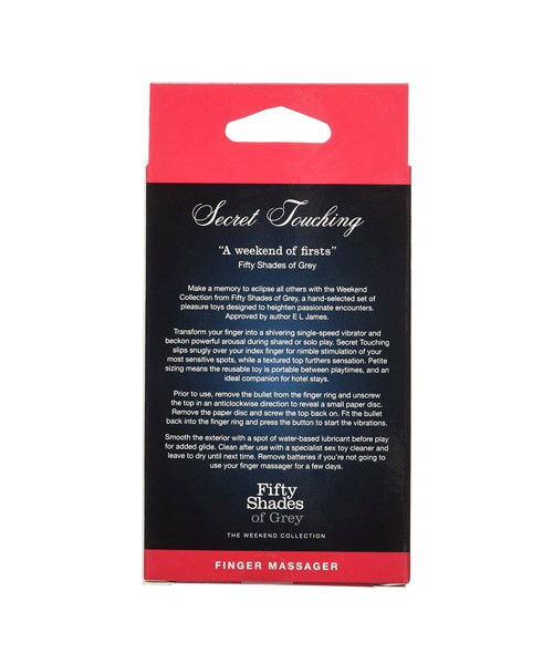 Fifty Shades of Grey Secret touching