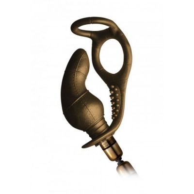 Dr Roccos Dauntless Cock Ring with Prostate Massager