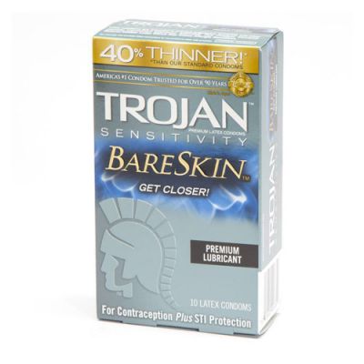 Trojan sensitivity bareskin 10 pack