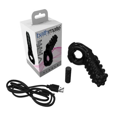 Bathmate Vibe Ring Tickle USB Rechargeable Vibrating Cock Ring