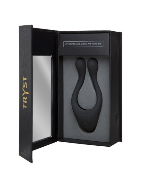 Doc Johnson Tryst Vibrating Silicone Massager & Couples Ring