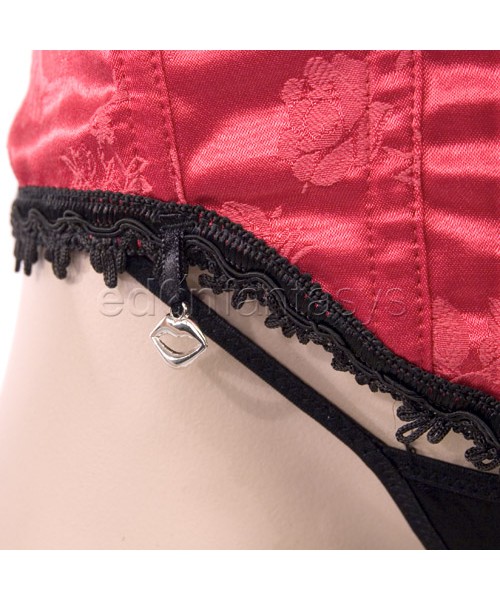 Brocade corset