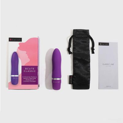 BCUTE Classic Intimate Massager Royal Purple