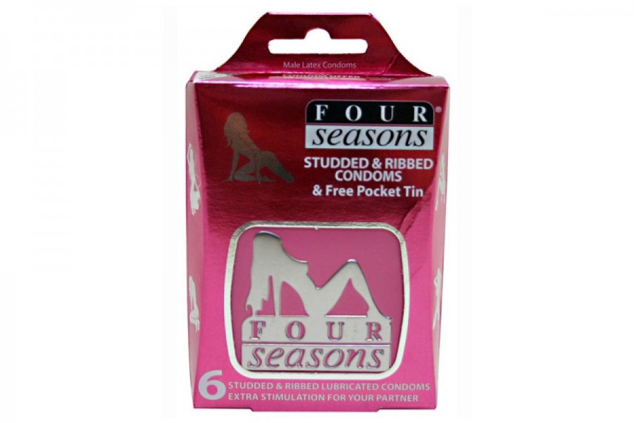 Four Seasons Regular Condoms with Collectors Tin