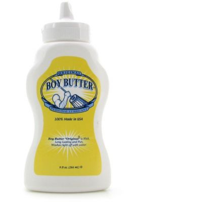 Boy Butter Churn Style Squeeze Bottle