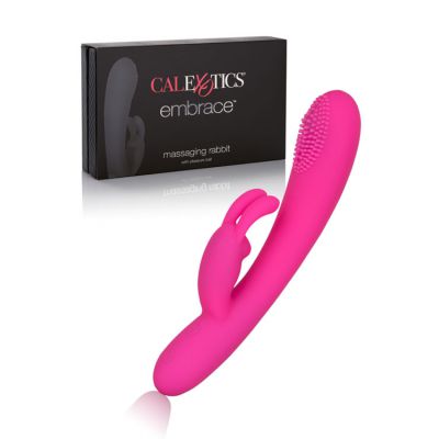 California Exotic USB Rechargeable Massaging 7 5 Bunny Vibrator