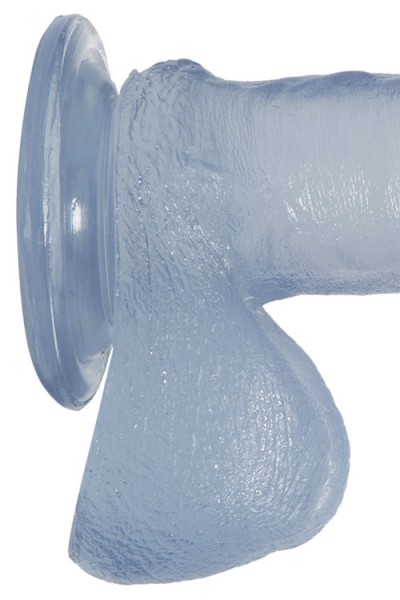 Doc Johnson Crystal Jellies 7" Realistic Dildo with Suction Base