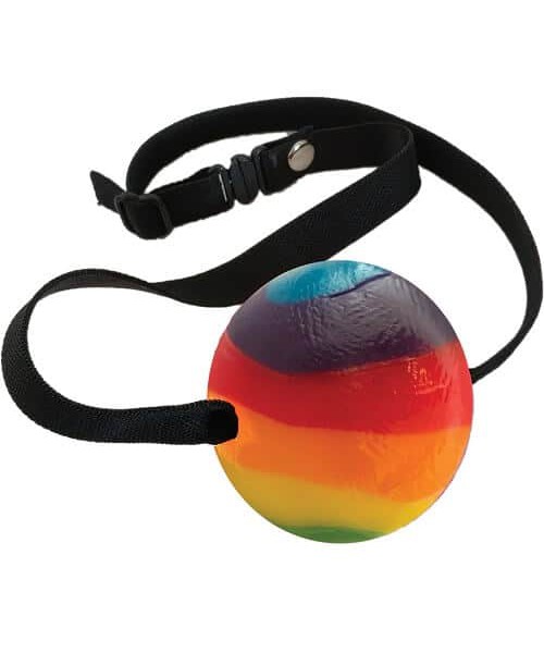 Rainbow Candy Ball Gag