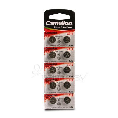 Camelion Alkaline LR44 Watch Cell Batteries 10 Pack