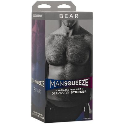 Man Squeeze Bear Ass