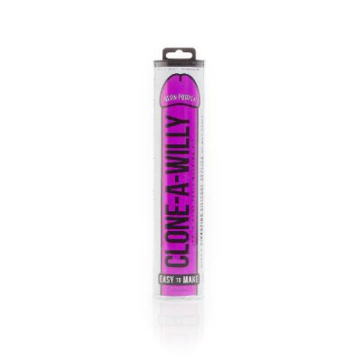 Clone a Willy Neon Silicone Purple
