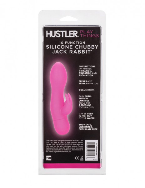 Hustler Playthings Silicone Chubby Jack Rabbit — image 7 of 7