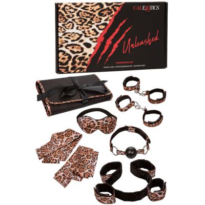 California Exotic Surrender Bondage Set With Travel Case 8 Pce