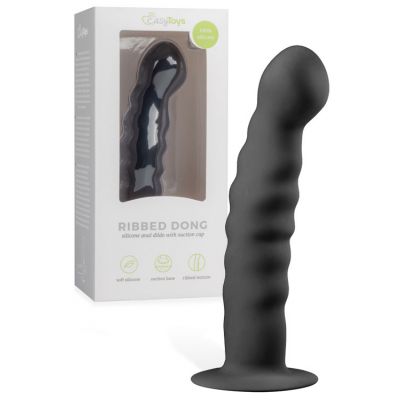 Easy Toys 5 7 Ribbed Anal Dildo