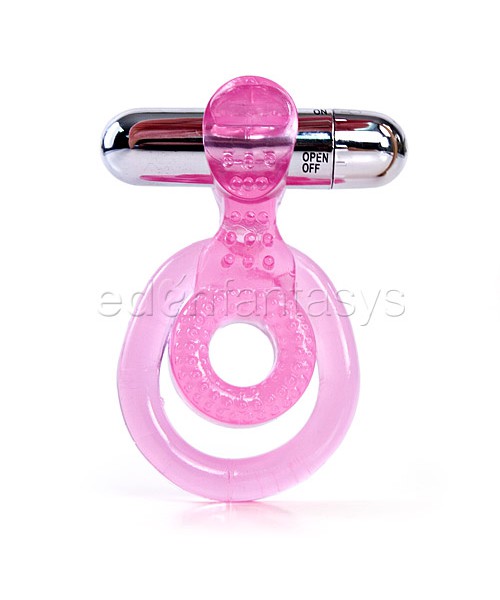 Tickling tongue ring