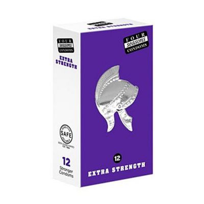 Four Seasons Extra Strength Condoms 12 Pack