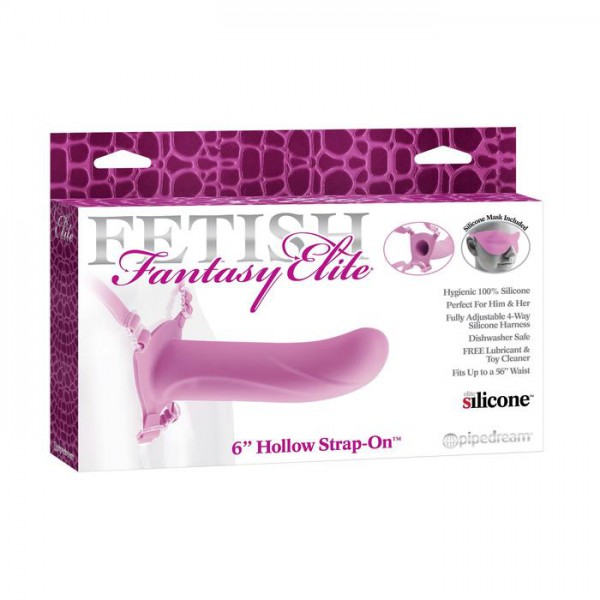 Fantasy Elite 6" Hollow Strap-On — image 5 of 6